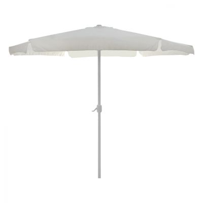 Професионален чадър Алуминиев Заоблен 3м с манивела Бежов HM6019