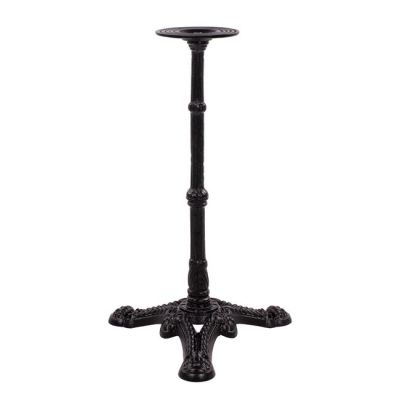 Base from cast iron HM441 in black color 43x43