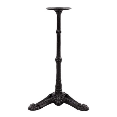Base from cast iron HM441 in black color 43x43