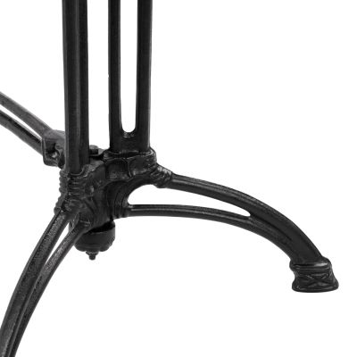 Base from cast iron two columns HM443 in black color 82X50X71H