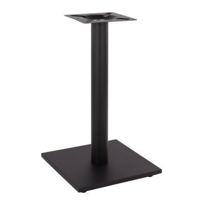 Base metallic Black matte 40x40x72 with adjusters HM421.11