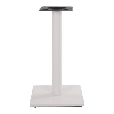 Base metallic White matte 40x40x72 with adjusters HM421.12