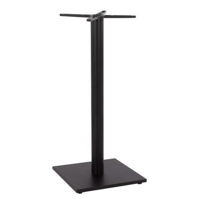 Bar Base Metall Black matte color 45x45x108cm with adjuster HM439