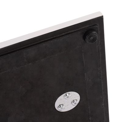 Base Metallic Double White Matte 80x40x72 with adjusters HM435.12