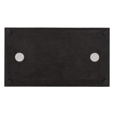 Base Metallic Double White Matte 80x40x72 with adjusters HM435.12