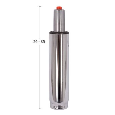HM1143X, резервен газлифт за офис стол клас D, хром