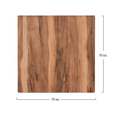 Table Desktop 525 Werzalit 70x70 Indian Sesami HM5230.10