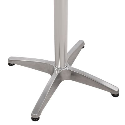 Основа на бара Алуминий 65x65x110cm с кръст 48x48cm HM450 Хромиран