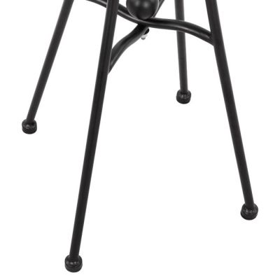 Metallic Base HM466 4legs in black color 50x50 cm.