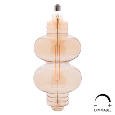 LIGHT BULB LED FILAMENT 8W E27 3000K GOLD COLOR DIMMABLE HM4053.02