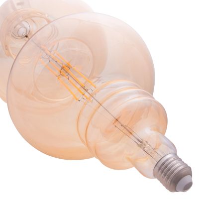 LIGHT BULB LED FILAMENT 8W E27 3000K GOLD COLOR DIMMABLE HM4053.02