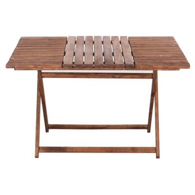Director's Table Limnos Solid Wood Impregnation Walnut HM5649.01 120x80x75cm