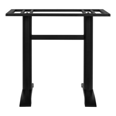 Metal base black matte 57x54x72.5 with desktop support HM458