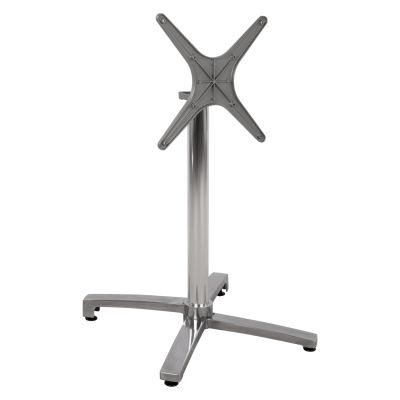 Алуминиева основа сгъваема хромирана 69x69x73-92см с кръст 48x48 HM459.03