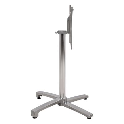 Алуминиева основа сгъваема хромирана 69x69x73-92см с кръст 48x48 HM459.03