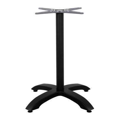 Aluminum Base HM460.01 Black Matte 66x66x72cm with cross 48x48cm