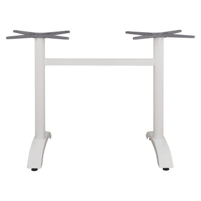 Алуминиева основа 2 крака HM461.02 Бяла 78x60x73