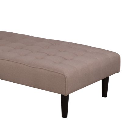 Ъглов диван двустранен Zelda HM3154.02 бежов плат 254x163x74см