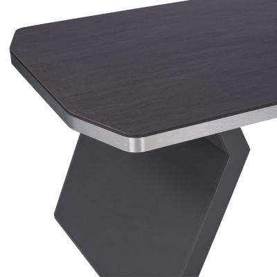 Professional office  right corner Rosewood HM2084R 220x180x76cm