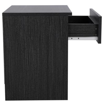 Bedside table with 1 Drawer Zebrano 45x35.5x47cm HM2345.02