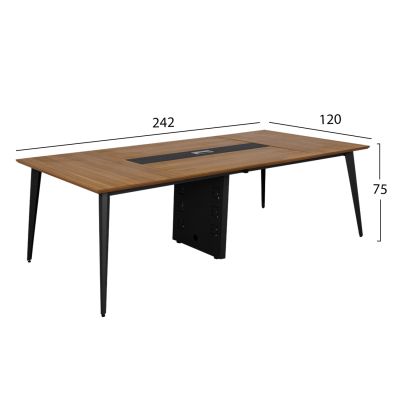 Professional meetind desk Supreme 242x120x75 HM2355