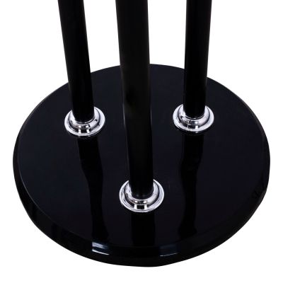 ЗАКАЧАЛКА ЗА ПАНТА ТРОЙНА WYATT HM8610.02 БУК-ЧЕРЕН МЕТАЛ И ОСНОВА МРАМОР Φ37X173Hcm.