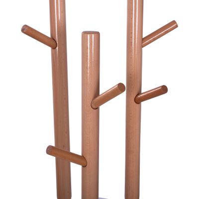 Метална закачалка Wyatt бук и бяло Диаметър 37x173cm HM8610.01