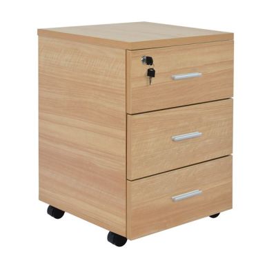 Office professional drawer in oak color HM2048.11 40x52x60 cm.