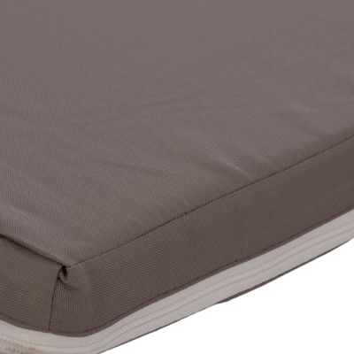 Pillow Sunbed Polyester Chios Grey HM11234.10P 196(117+1+78)x58x5cm