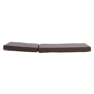 Sunbed Pillow Polyester Sifnos Grey HM11235.10P 198(119+1+78)x70x10cm