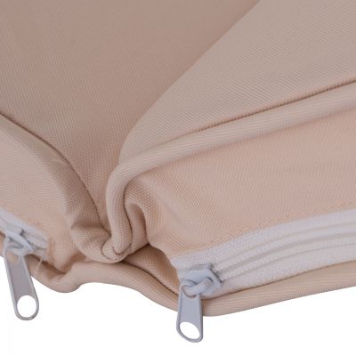 Pillow for chair Polyester Chios Beige HM11239.01P 100(45x55)x45x5cm
