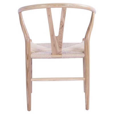 DINING CHAIR BRAVE HM8695.01 BEECH WOOD IN NATURAL-ROPE IN NATURAL 56x52x76Hcm