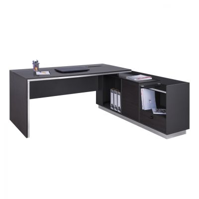 Professional Office Right Corner Rosewood HM2112R 200x160x76cm