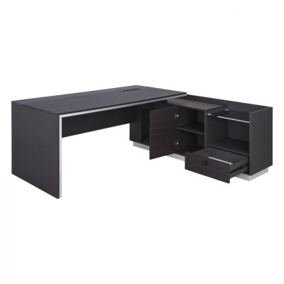 Professional Office Right Corner Rosewood HM2112R 200x160x76cm
