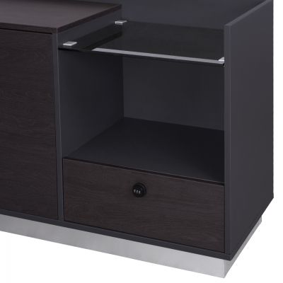 Professional Office Right Corner Rosewood HM2112R 200x160x76cm