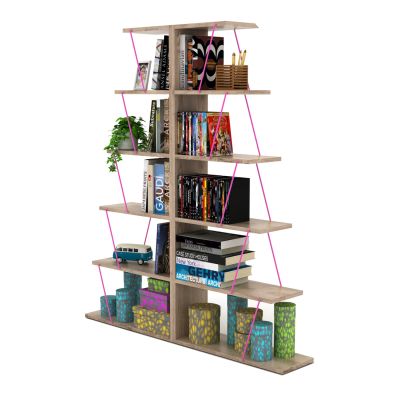 Комплект 2 библиотеки mini tars Sonama-Fuchsia HM11302.04 130x22x146