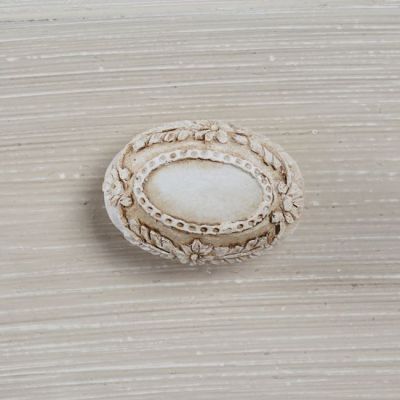 TV Stand Melody HM7003.02 White/Grey patina 100Χ42Χ61