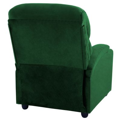 HM0122.13 Фотьойл кипарис зелено кадифе релакс, механизъм за облягане 80x92x102см