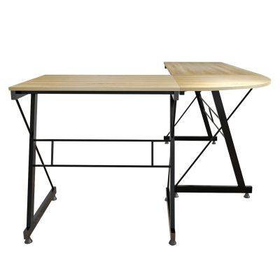 CORNER OFFICE SONAMA WITH METAL FRAME HM2127.01 158Χ120Χ74cm.