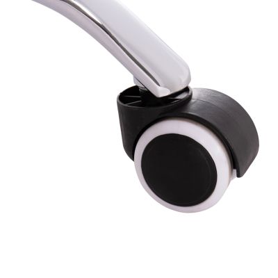 OFFICE CHAIR BRISTONE HM1058.37 CHROMED LEG-RED & BLACK MESH 59x53x80-90Hcm.