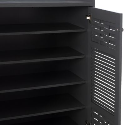 ΠΑΠΟΥΤΣΟΘΗΚΗ-ΝΤΟΥΛΑΠΙ KAILENA ΞΥΛΙΝΗ HM2230.10 ΓΚΡΙ 77x40x121,5 ек.