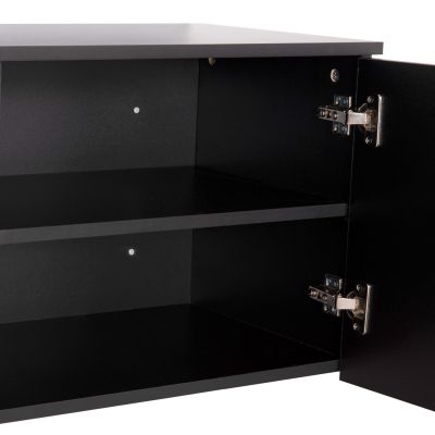 ENTRYWAY FURNITURE SET WITH MIRROR MYLES HM18080.02 MELAMINE IN SONAMA-GREY 100x37x200Hcm.