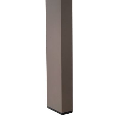 ВЪНШНА ТРАПЕЗНА МАСА GOYA HM6059.04 АЛУМИНИЙ В ЦВЯТ ШАМПАНСКО И ПЛОТ ОТ ПОЛИДЪРВО 160X80Χ75Hcm.