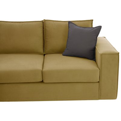 CORNER SOFA MONACO HM3257.09 GOLD INTERCHANGEABLE 240x170x86