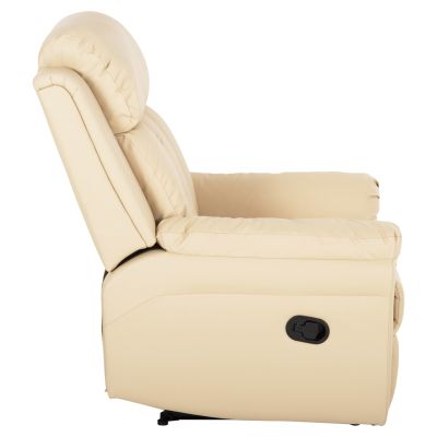 ARMCHAIR MASSAGE HAPPER HM9785.13 ECRU PU LEATHER 76x94x102Hcm.