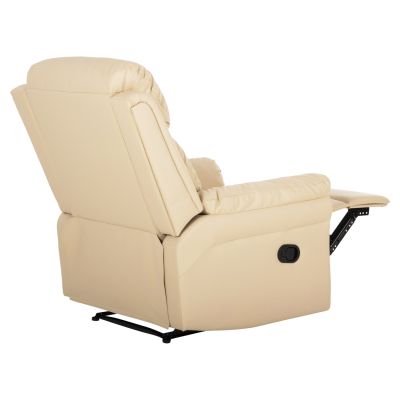 ARMCHAIR MASSAGE HAPPER HM9785.13 ECRU PU LEATHER 76x94x102Hcm.