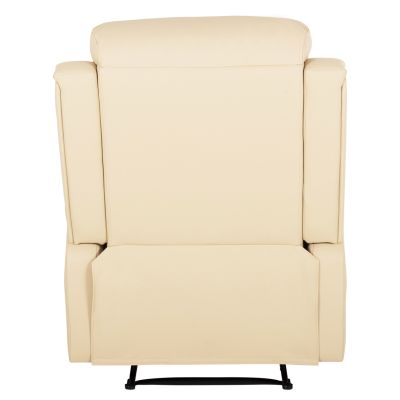 ARMCHAIR MASSAGE HAPPER HM9785.13 ECRU PU LEATHER 76x94x102Hcm.