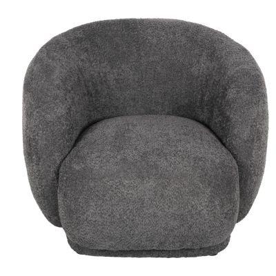 ARMCHAIR KARPEN HM9600.01 GREY BOUCLE FABRIC 93x87x78H cm.