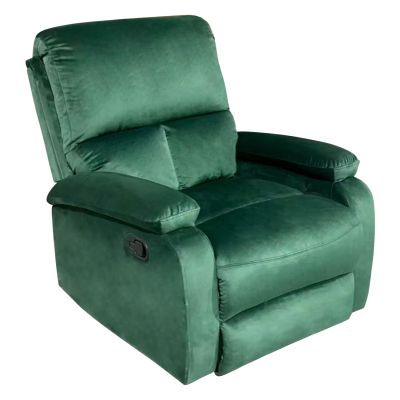 ARMCHAIR RELAX DIONI HM3296.05 GREEN VELVET 81x94x97Hcm.