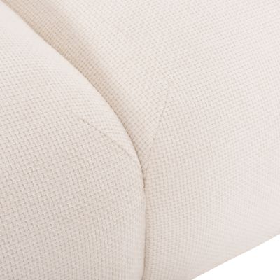 CORNER SOFA (LEFT) BRICKEN HM3275.02L WHITE FABRIC 110-282x98-160x72Hcm.